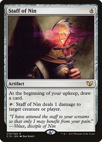 Staff of Nin, Commander 2015