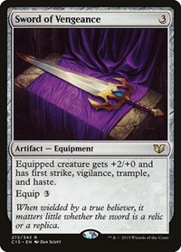 Sword of Vengeance, Commander 2015