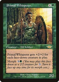 Primal Whisperer, Legions