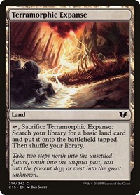 Terramorphic Expanse, Commander 2015