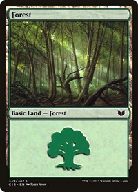 Forest (339), Commander 2015