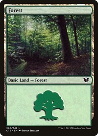 Forest (340), Commander 2015