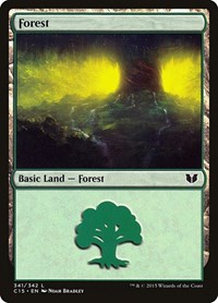 Forest (341), Commander 2015