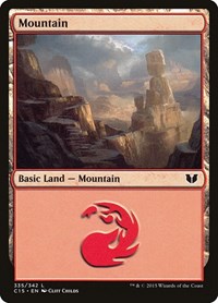 Mountain (335), Commander 2015