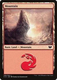 Mountain (336), Commander 2015