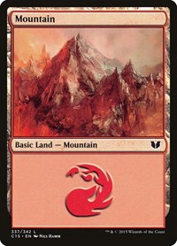 Mountain (337), Commander 2015