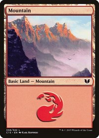 Mountain (338), Commander 2015