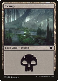 Swamp (334), Commander 2015