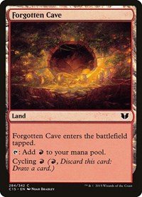 Forgotten Cave, Commander 2015