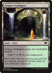 Golgari Guildgate, Commander 2015