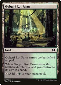 Golgari Rot Farm, Commander 2015