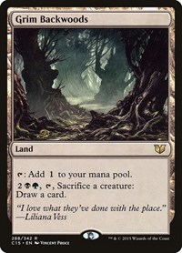 Grim Backwoods, Commander 2015