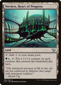Novijen, Heart of Progress, Commander 2015