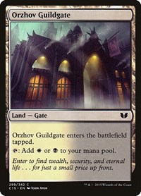 Orzhov Guildgate, Commander 2015