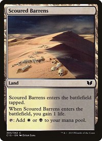 Scoured Barrens, Commander 2015