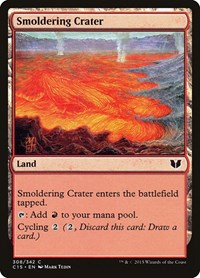 Smoldering Crater, Commander 2015