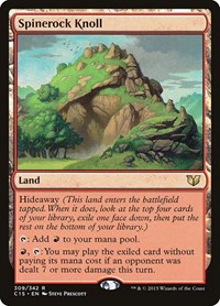 Spinerock Knoll, Commander 2015