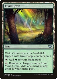 Vivid Grove, Commander 2015