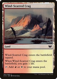 Wind-Scarred Crag, Commander 2015