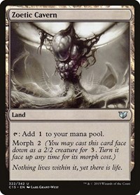Zoetic Cavern, Commander 2015