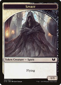 Spirit (022) // Angel Double-Sided Token, Commander 2015