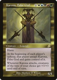 Karona, False God, Scourge