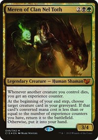 Meren of Clan Nel Toth (Commander 2015), Oversize Cards