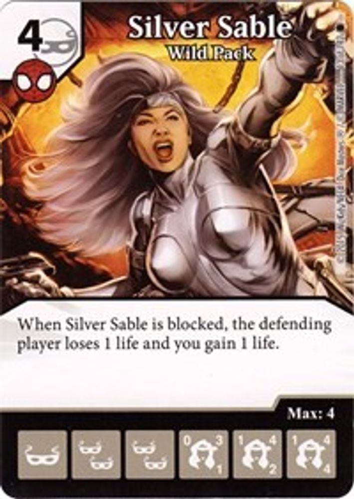 Silver Sable - Wild Pack, Standard, front