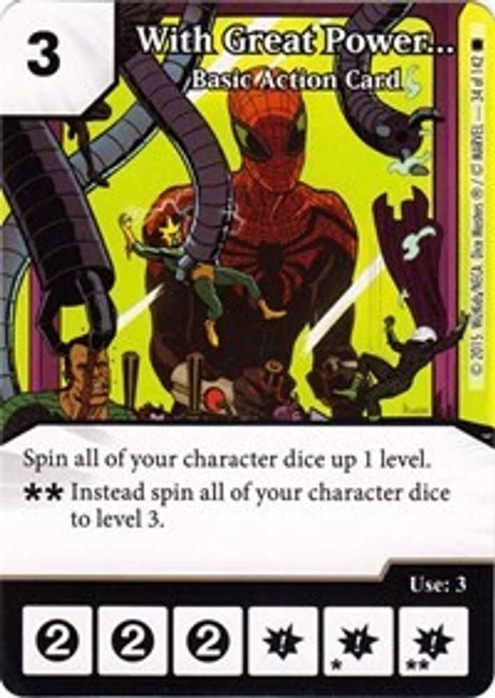 With Great Power..., Standard, front