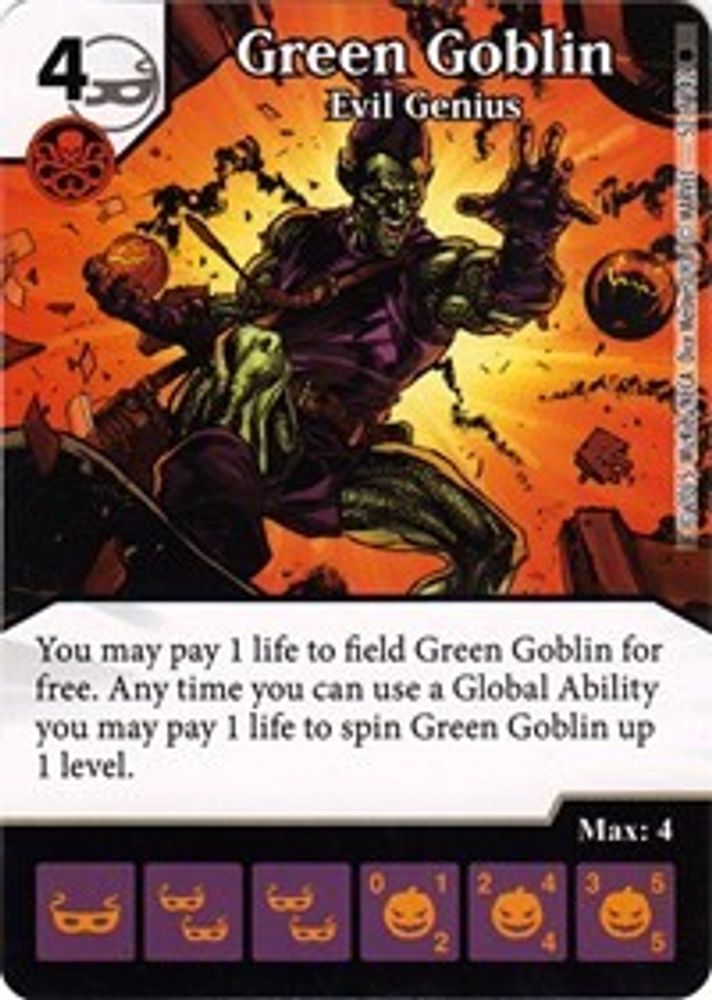 Green Goblin - Evil Genius, Standard, front