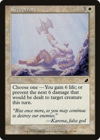 Recuperate, Scourge