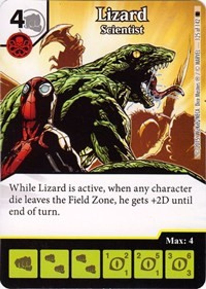 LIzard - Scientist, Standard, front