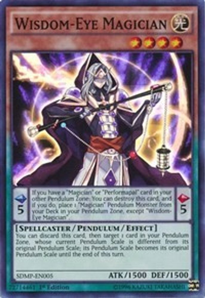 Wisdom-Eye Magician, 1st-edition, front