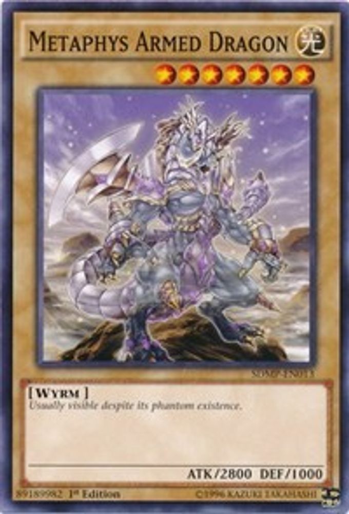 Metaphys Armed Dragon, 1st-edition, front