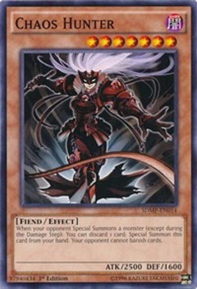 Chaos Hunter, 1st-edition, front