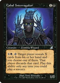 Cabal Interrogator, Scourge