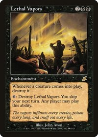 Lethal Vapors, Scourge