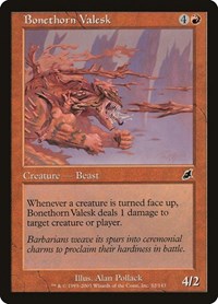 Bonethorn Valesk, Scourge