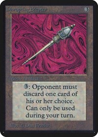 Disrupting Scepter, Alpha Edition