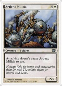 Ardent Militia, 8th Edition