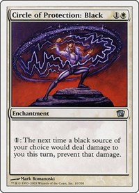 Circle of Protection: Black, 8th Edition
