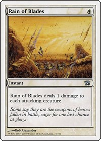 Rain of Blades, 8th Edition