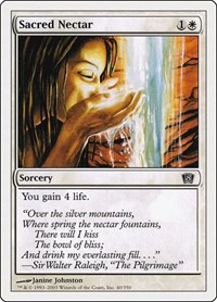 Sacred Nectar, 8th Edition