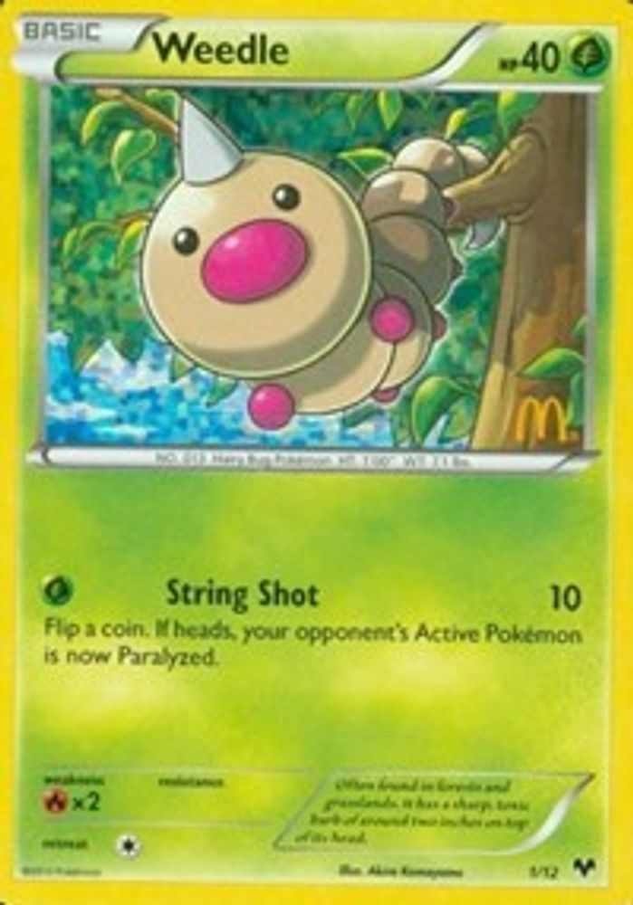 Weedle - 1/12
