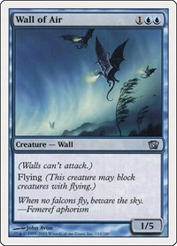 Wall of Air, 8th Edition
