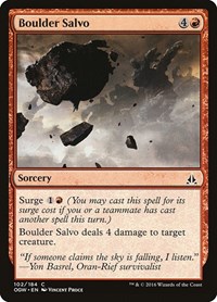 Boulder Salvo, Oath of the Gatewatch