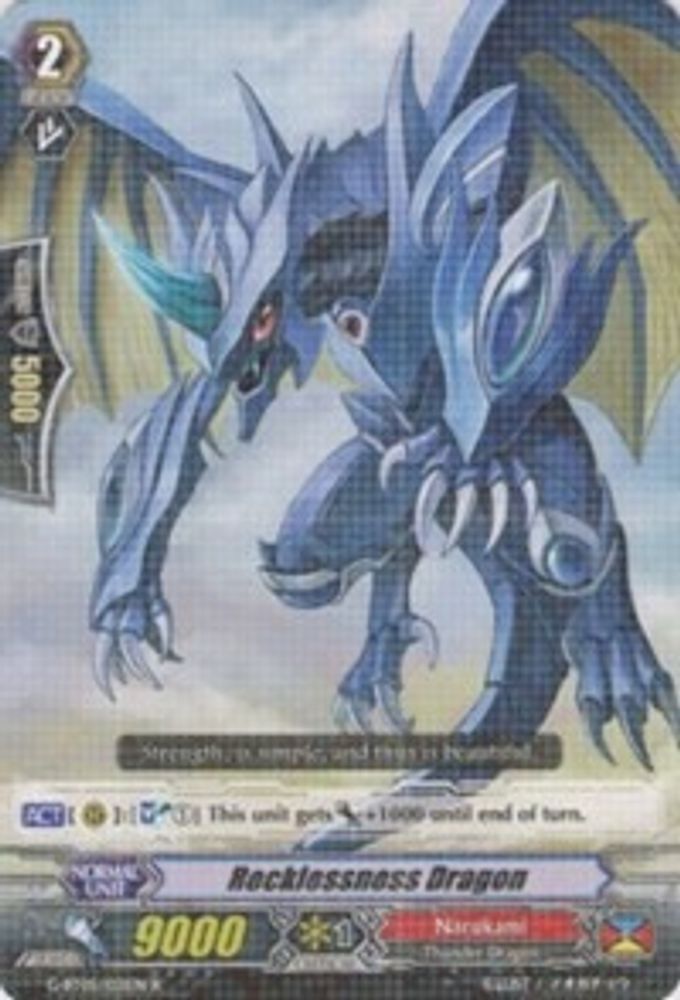 Recklessness Dragon, Standard, front