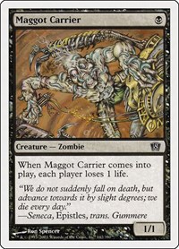 Maggot Carrier, 8th Edition