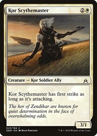 Kor Scythemaster, Oath of the Gatewatch