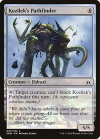 Kozilek's Pathfinder, Oath of the Gatewatch